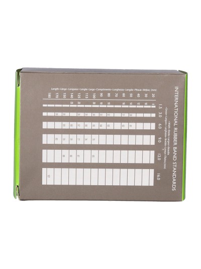 Gomillas elasticas q-connect 100 gr numero 33 90 x 3 mm