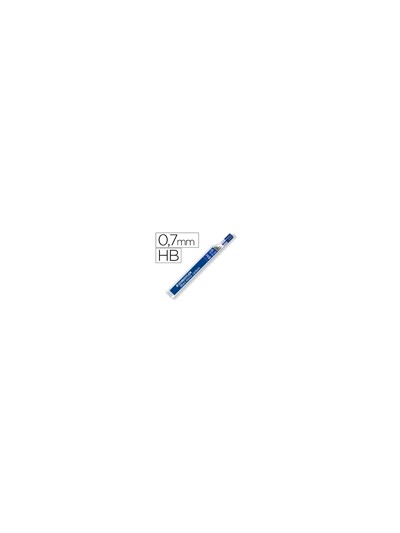 Minas staedtler mars micro grafito 0,7 mm hb tubo con 12 minas