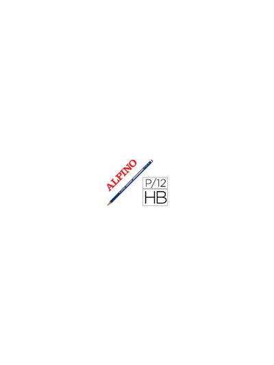 Lapices de grafito alpino junior unidad