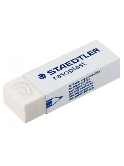 Goma de borrar staedtler 526 b40 plastico unidad