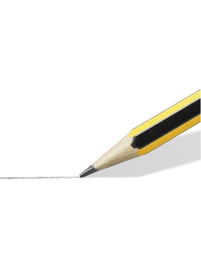Lapices de grafito staedtler noris n.2 hb con goma de borrar unidad