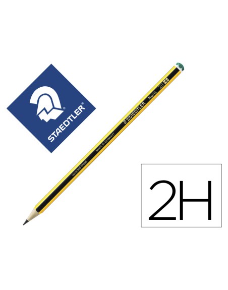 Lapices de grafito staedtler noris n.4 2h unidad