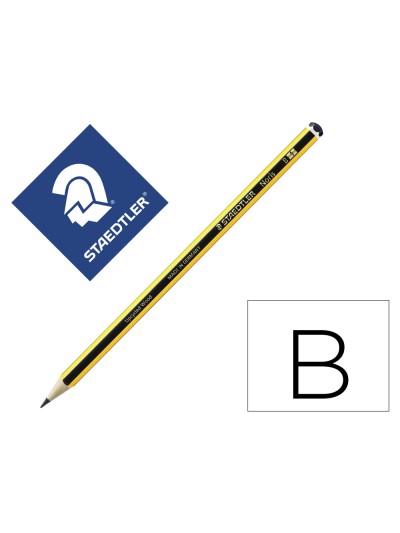 Lapices de grafito staedtler noris n.1 b unidad