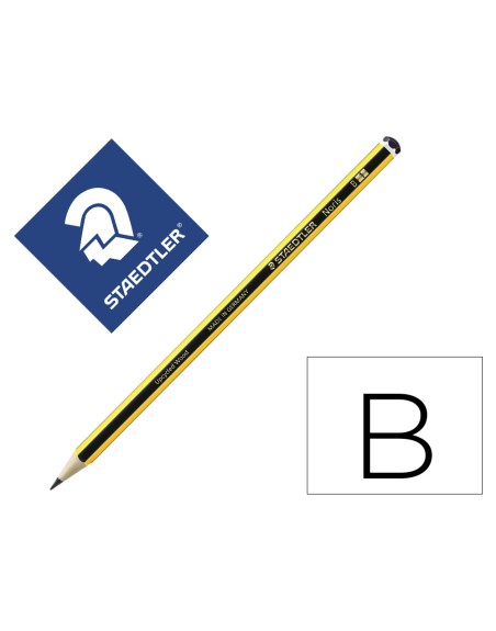 Lapices de grafito staedtler noris n.1 b unidad