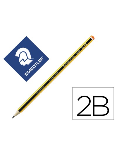 Lapices de grafito staedtler noris n.0 2b unidad