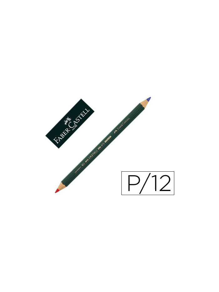 Lapices bicolor faber castell goldfaber rojo/azul unidad Lapices bicolor faber castell goldfaber rojo/azul unidad