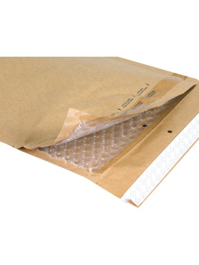 Sobre burbujas crema q-connect f/3 220 x 330 mm caja de 50