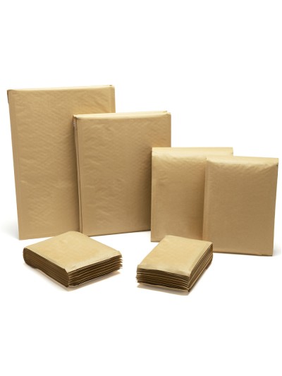 Sobre burbujas crema q-connect f/3 220 x 330 mm caja de 50