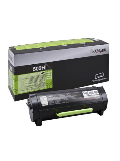 Toner lexmark ms310d/410d ms310dn/410dn/510dn/610dn ms610de ss610dte negro retornable 5000 pag alta