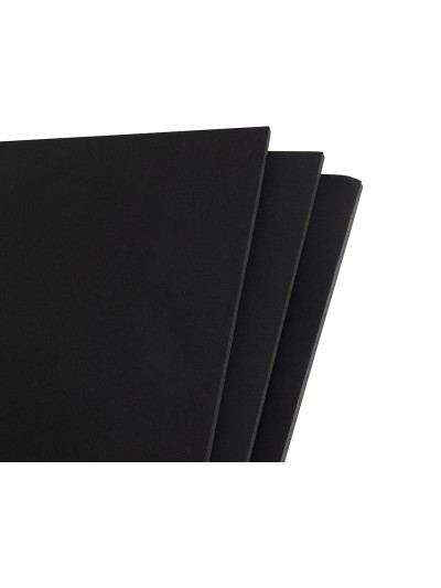 Carton pluma liderpapel negro doble cara din a3 espesor 5 mm