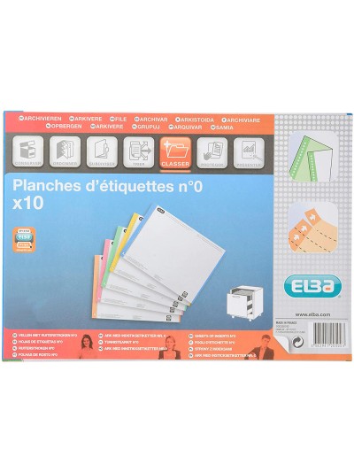 Tira de papel para visores pack de 250 etiquetas