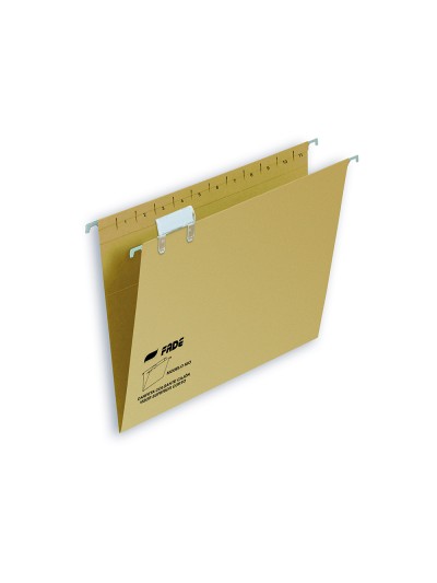 Carpeta colgante fade folio prolongado visor superior kraft eco