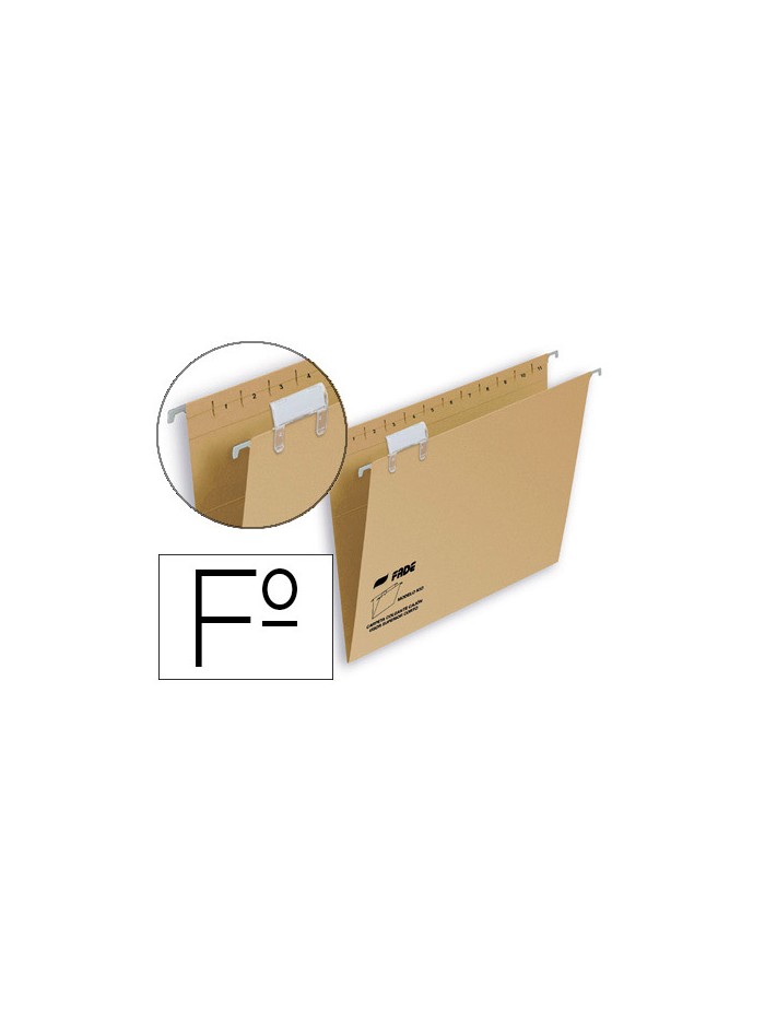 Carpeta colgante fade folio visor superior kraft eco Carpeta colgante fade folio visor superior kraft eco
