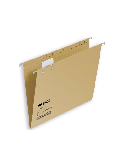 Carpeta colgante fade folio visor superior kraft eco