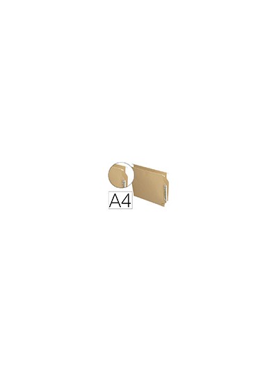 Carpeta colgante fade din a4 visor lateral kraft eco