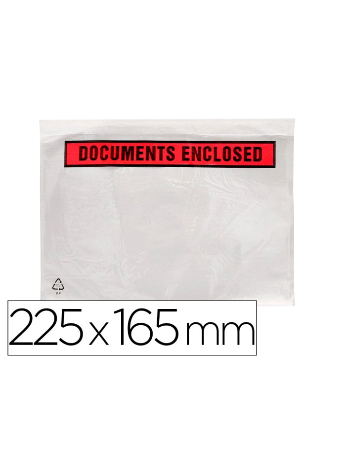 Sobre autoadhesivo q-connect portadocumentos 225x165 mm sin ventana paquete de 100 unidades Sobre autoadhesivo q-connect portadocumentos 225x165 mm sin ventana paquete de 100 unidades