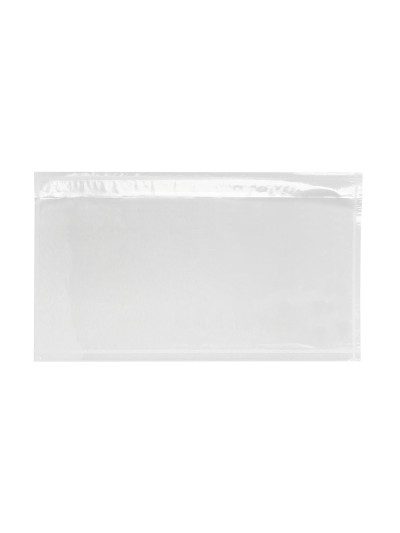 Sobre autoadhesivo q-connect portadocumentos 225x122 mm ventana transparente paquete de 100 unidades