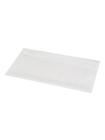 Sobre autoadhesivo q-connect portadocumentos 225x122 mm ventana transparente paquete de 100 unidades