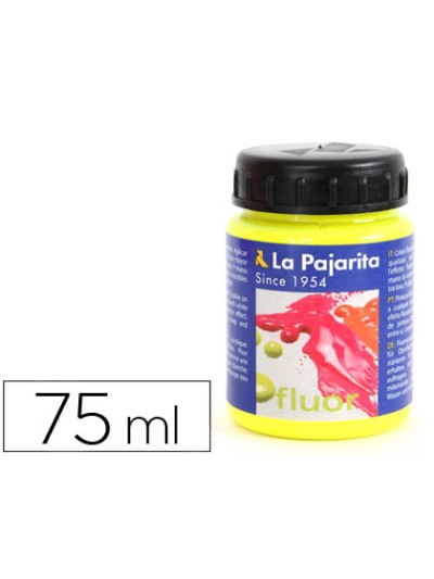 Pintura acrilica la pajarita f-01 amarillo canario 75ml