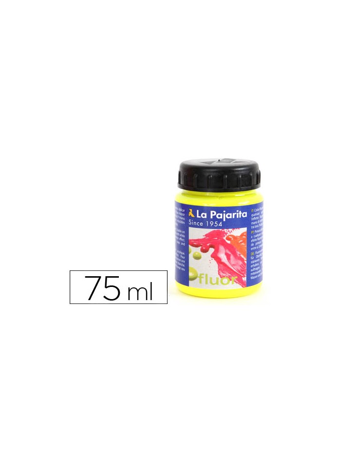 Pintura acrilica la pajarita f-01 amarillo canario 75ml Pintura acrilica la pajarita f-01 amarillo canario 75ml