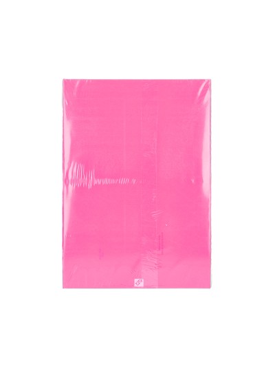 Papel color q-connect din a3 80gr rosa intenso paquete de 500 hojas