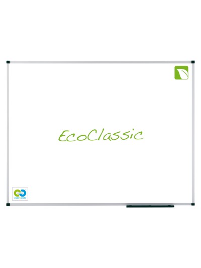 Pizarra blanca nobo eco presti prestige magnetica acero vitrificado 1200x900 mm blanco