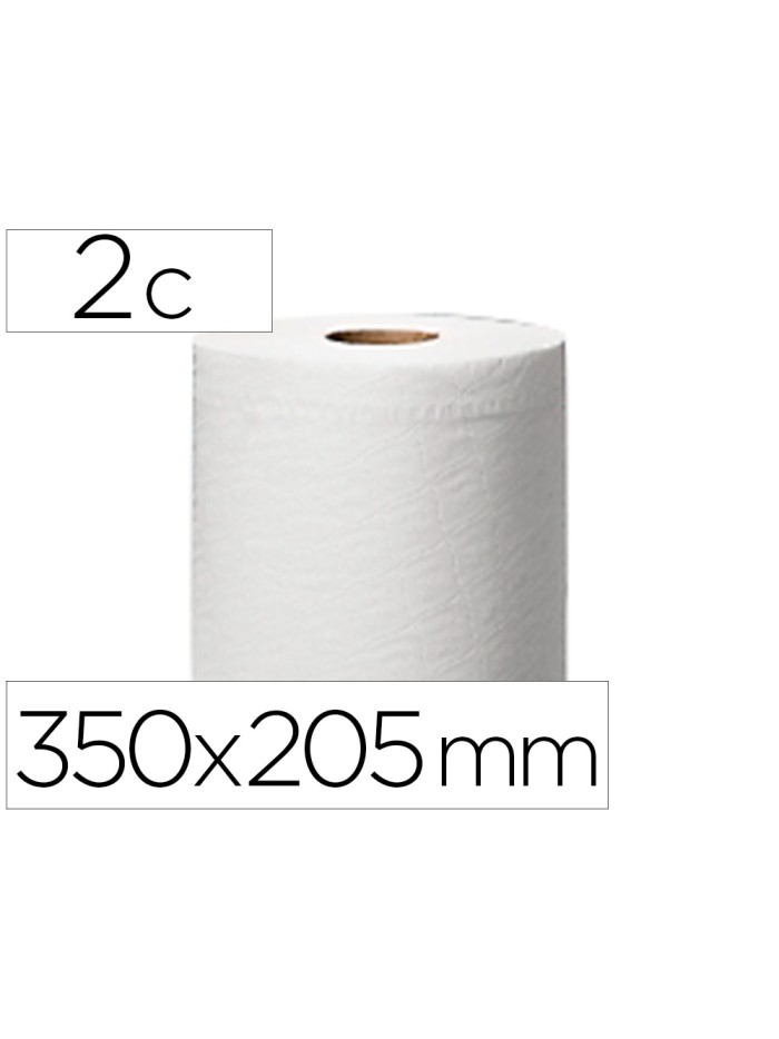 Papel secamanos central 2 capas para dispensador m2 rollo de 150,2 mt Papel secamanos central 2 capas para dispensador m2 rollo de 150,2 mt