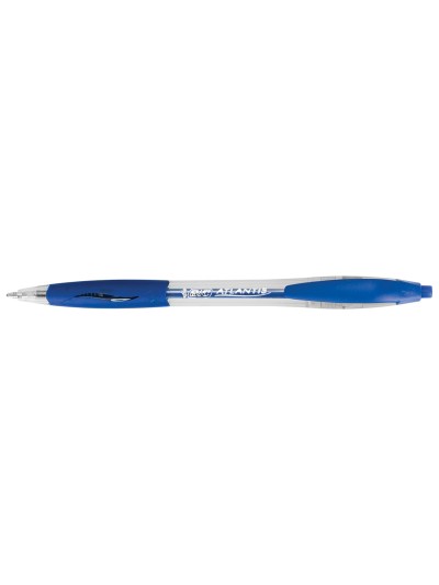 Boligrafo bic atlantis azul retractil tinta aceite punta de 1 mm