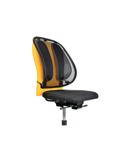 Respaldo ergonomico fellowes mesh office suites con apoyo lumbar completo sistema tensor ajustable