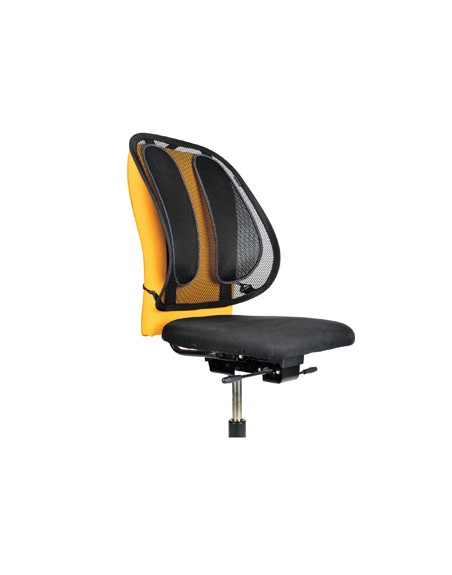 Respaldo ergonomico fellowes mesh office suites con apoyo lumbar completo sistema tensor ajustable