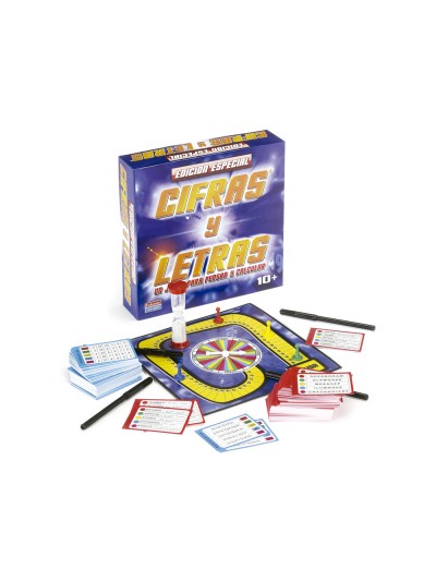 Juego de mesa falomir cifras y letras basic