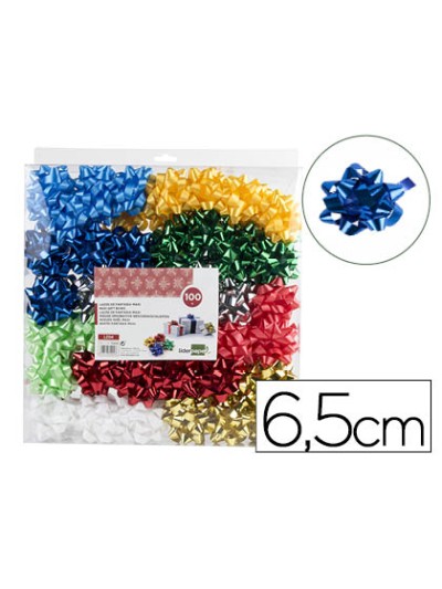 Lazo liderpapel fantasia maxi metalizado colores surtidos
