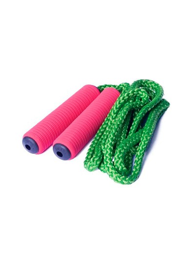 Cuerda individual amaya en polipropileno trenzado en 16 usos con mango foam 5 m