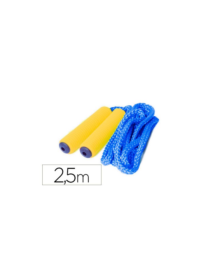 Cuerda individual amaya en polipropileno trenzado en 16 usos con mango foam 2.5 m Cuerda individual amaya en polipropileno trenzado en 16 usos con mango foam 2.5 m