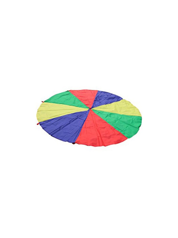 Paracaidas amaya de nylon con 20 asas colores del parchis 6 m Paracaidas amaya de nylon con 20 asas colores del parchis 6 m