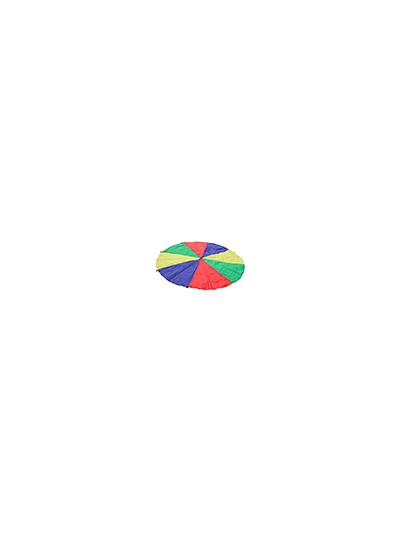 Paracaidas amaya de nylon con 20 asas colores del parchis 6 m