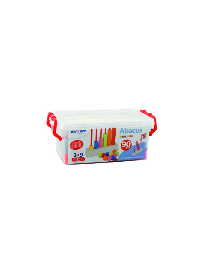 Juego miniland abacus multibase 90 piezas Juego miniland abacus multibase 90 piezas
