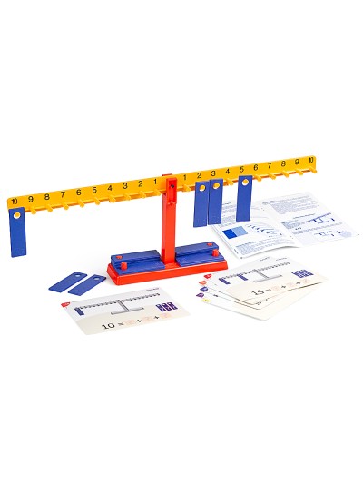 Juego miniland balanza numerica 20 pesas + 10 colgadores