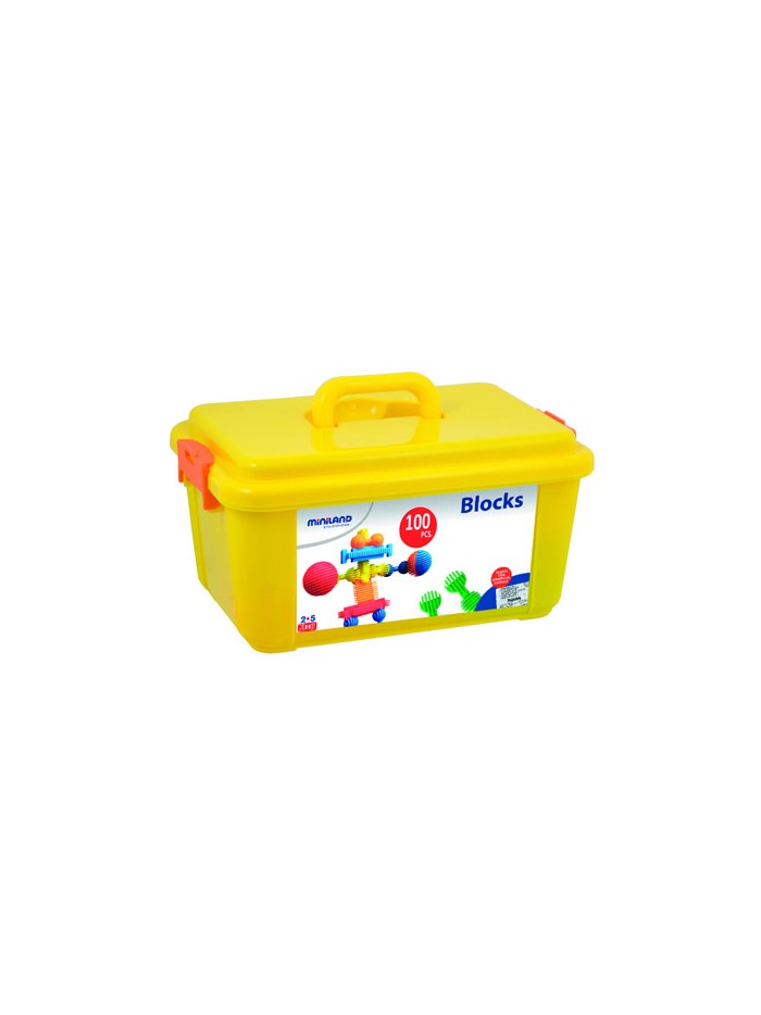 Juego miniland interstar blocks 100 piezas Juego miniland interstar blocks 100 piezas