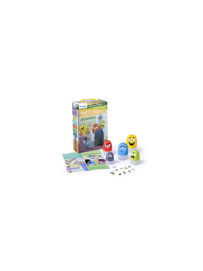 Juego miniland emoticapsules 6 piezas Juego miniland emoticapsules 6 piezas