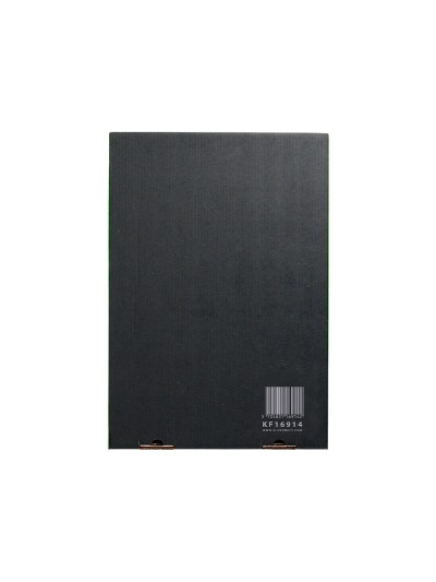Funda multitaladro q-connect folio 80mc piel de naranja bolsa de 10 unidades