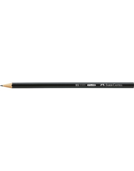 Lapices de grafito faber castell blackmatt 1111 hb