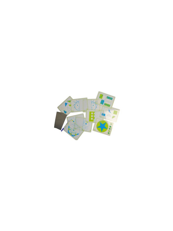 Juego fichas henbea transparentes + espejos simetrias y formas 21x15 cm set 10 tarjetas + 2 espejos Juego fichas henbea transparentes + espejos simetrias y formas 21x15 cm set 10 tarjetas + 2 espejos