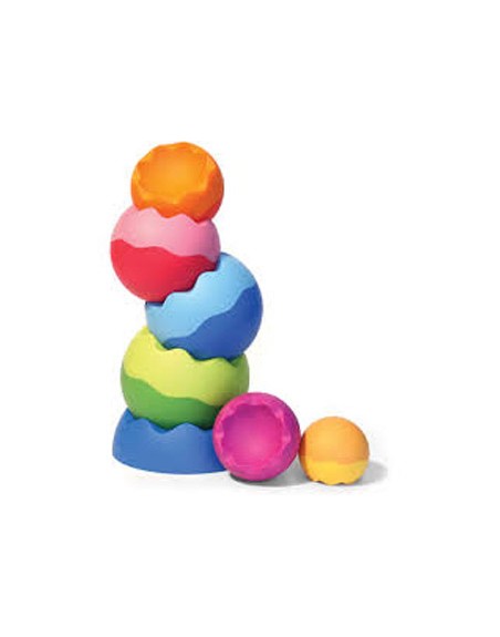 Juego esferas apilables fat brain tobbles neo 7 colores y tamaños surtidos
