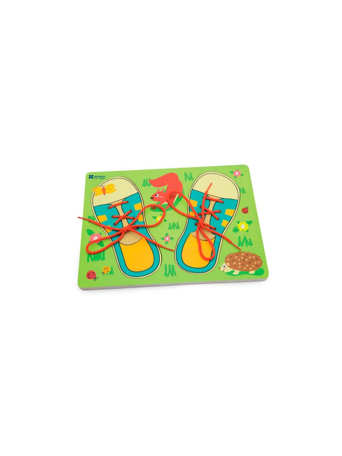 Juego andreutoys enhebrar hilar y coser 30x22,5x1,3cm Juego andreutoys enhebrar hilar y coser 30x22,5x1,3cm