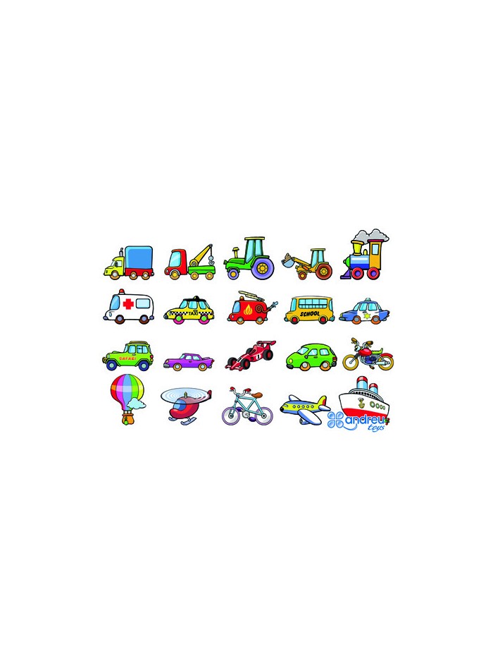 Juego andreutoys vehiculos magneticos 8 cm caja de 20 unidades surtidas 20,6x19x4,5 cm Juego andreutoys vehiculos magneticos 8 cm caja de 20 unidades surtidas 20,6x19x4,5 cm