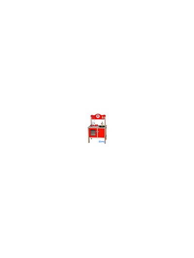 Juego andreutoys cocina madera con complementos 53,5x29,5x83 cm
