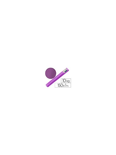 Papel kraft verjurado liderpapel violeta ancho 1 mt lomgitud 150 mt gramaje 65 gr peso 10 kg