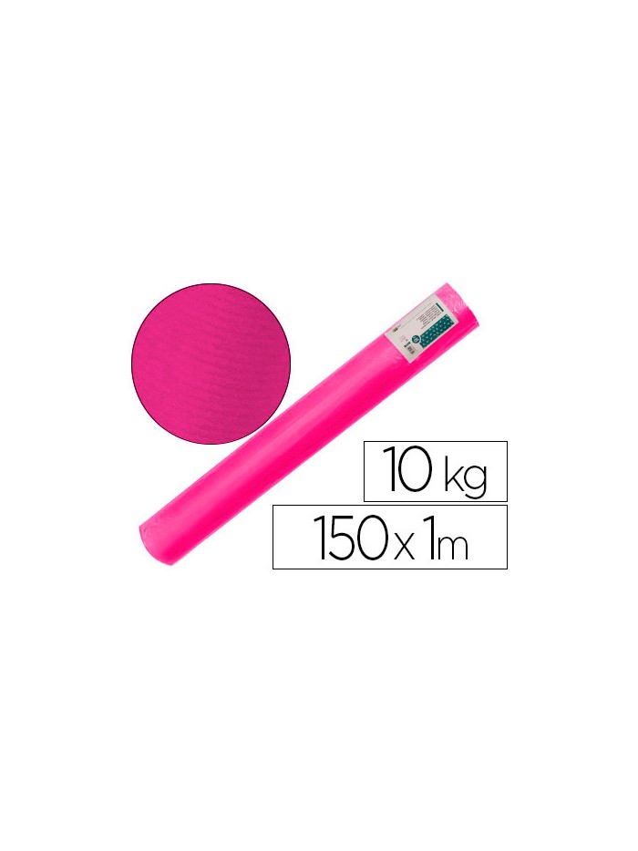 Papel kraft verjurado liderpapel fucsia ancho 1 mt longitud 150 mt gramaje 65 gr peso 10 kg Papel kraft verjurado liderpapel fucsia ancho 1 mt longitud 150 mt gramaje 65 gr peso 10 kg