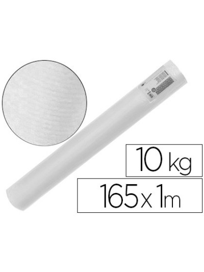 Papel kraft verjurado liderpapel blanco ancho 1mt longitud 165 mt gramaje 60 gr peso 10 kg